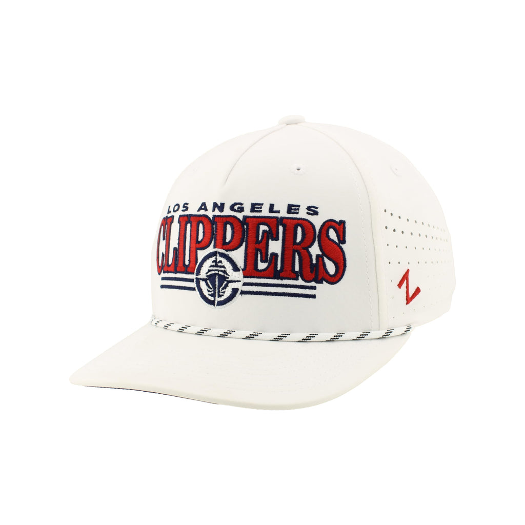 ZHATS NBA Unisex-Adult NBA Officially Licensed Rope Hat Snapback Performance Regalia White