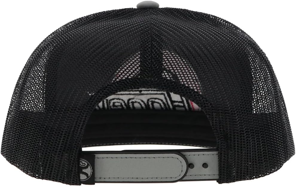 HOOEY Suds Adjustable Snapback Hat – High Profile 5-Panel Breathable Mesh Baseball Cap, Trucker Hat for Men and Women