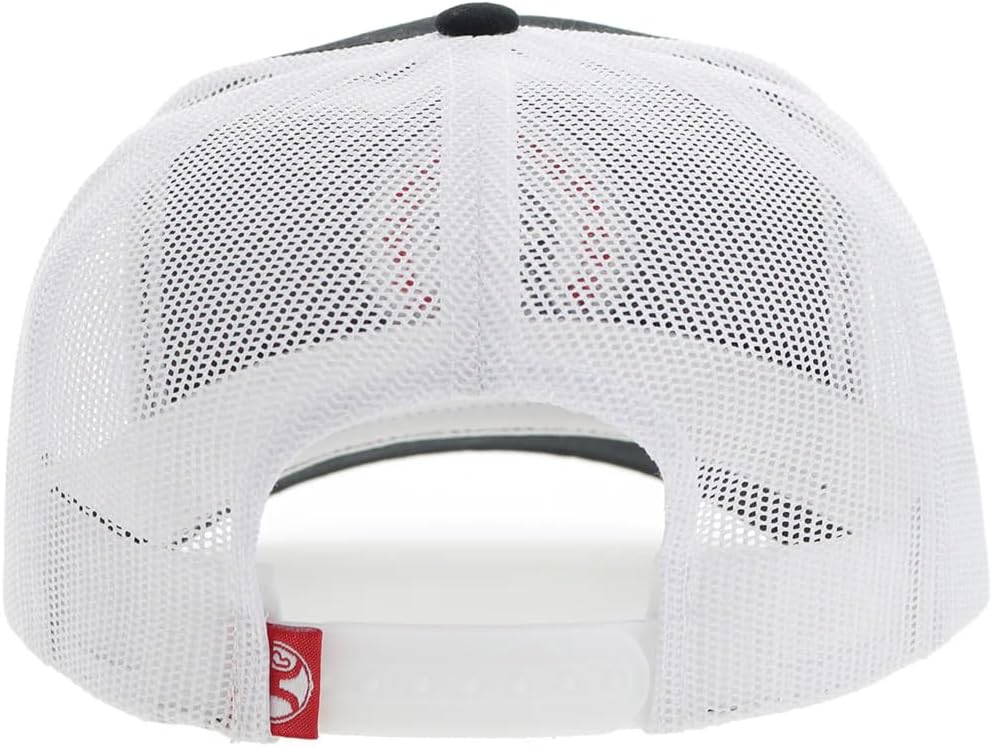 HOOEY Quanah Hat - Adjustable Snapback Cap, 5-Panel Mesh Back Outdoor & Casual Baseball Hat for Men & Women