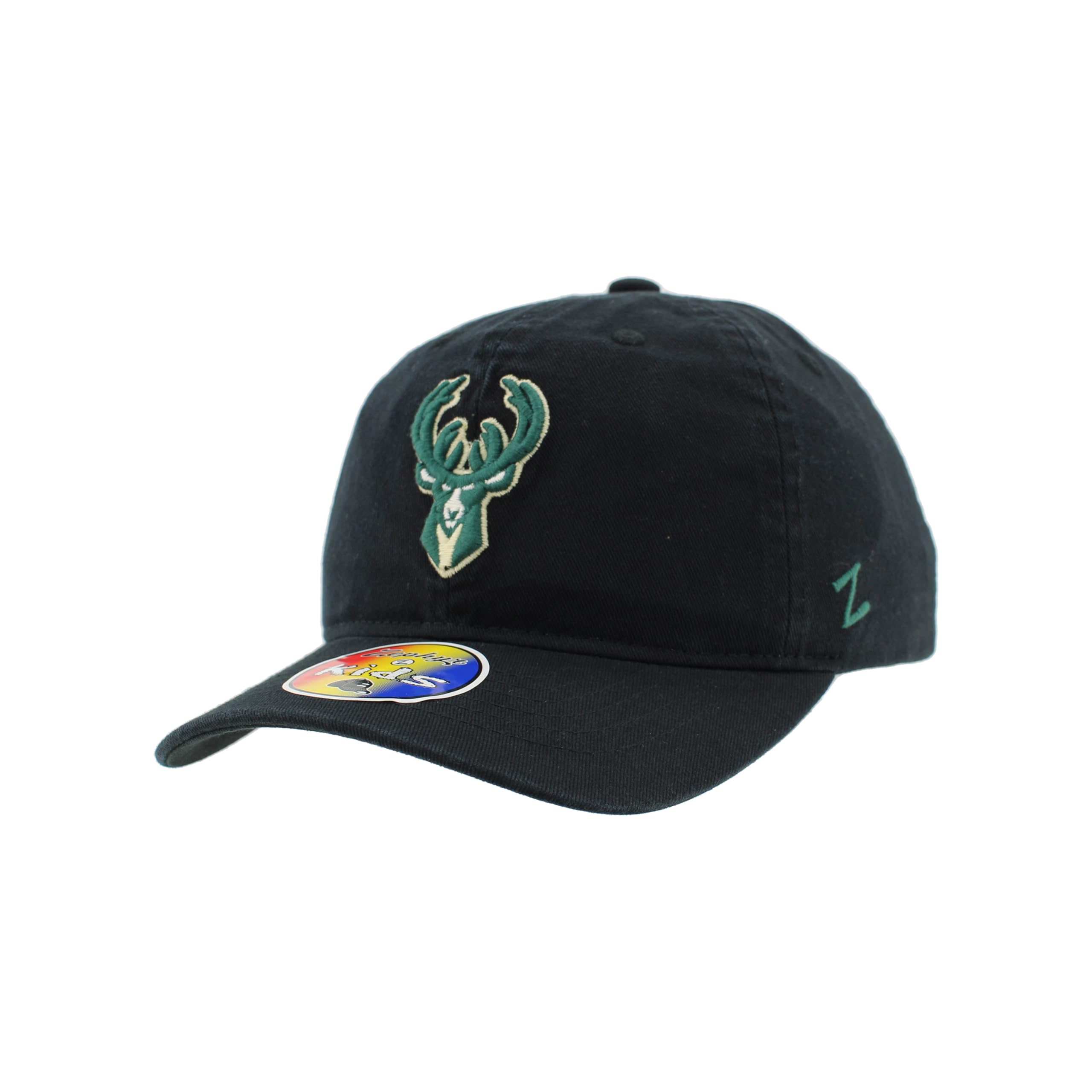 ZHATS NBA Unisex Kids NBA Officially Licensed Youth Adjustable Hat Scholarship Icon Black