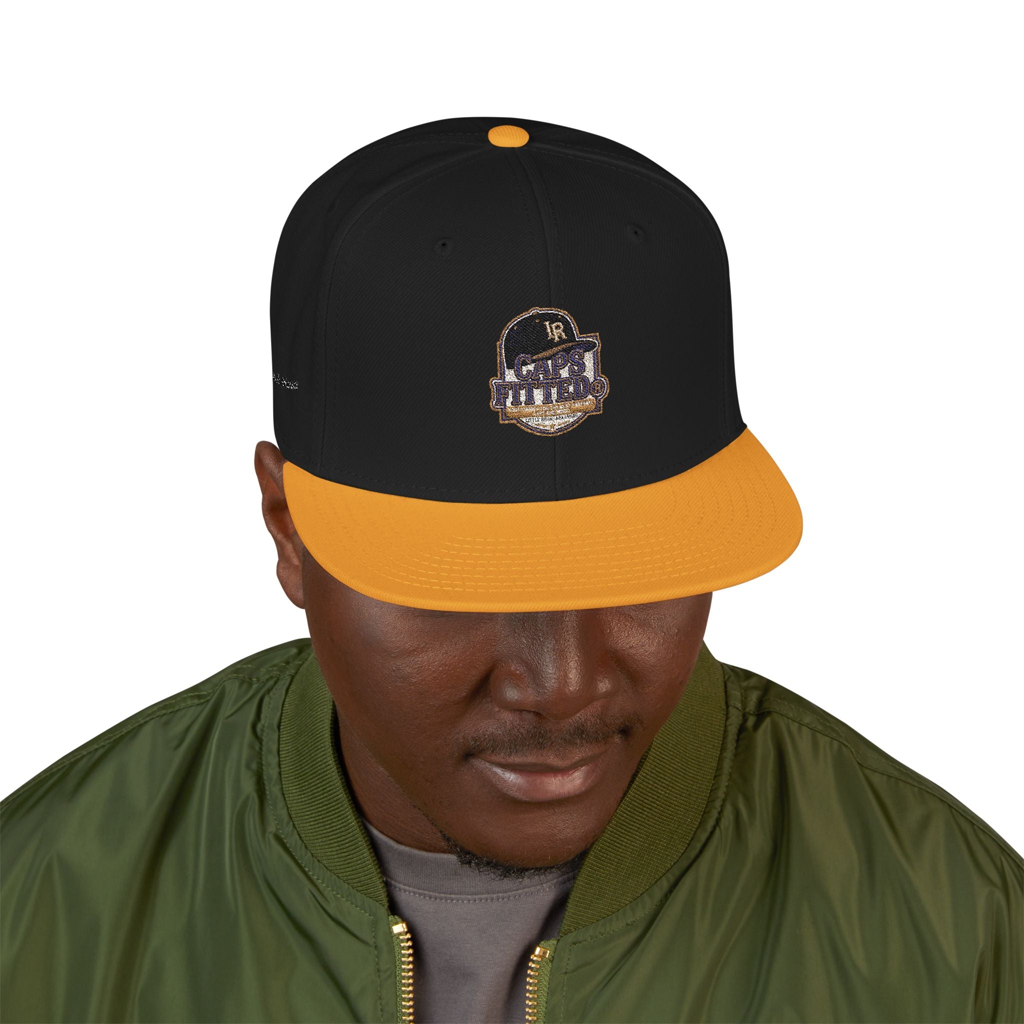 Caps Fitted Embroidered Lock Logo Snapback Hat — Urban Streetwear Cap