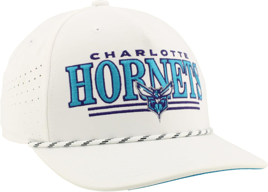 ZHATS NBA Unisex-Adult NBA Officially Licensed Rope Hat Snapback Performance Regalia White