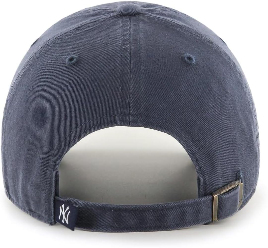 '47 MLB Vintage Navy Clean Up Adjustable Hat, Adult (New York Yankees Navy), One Size