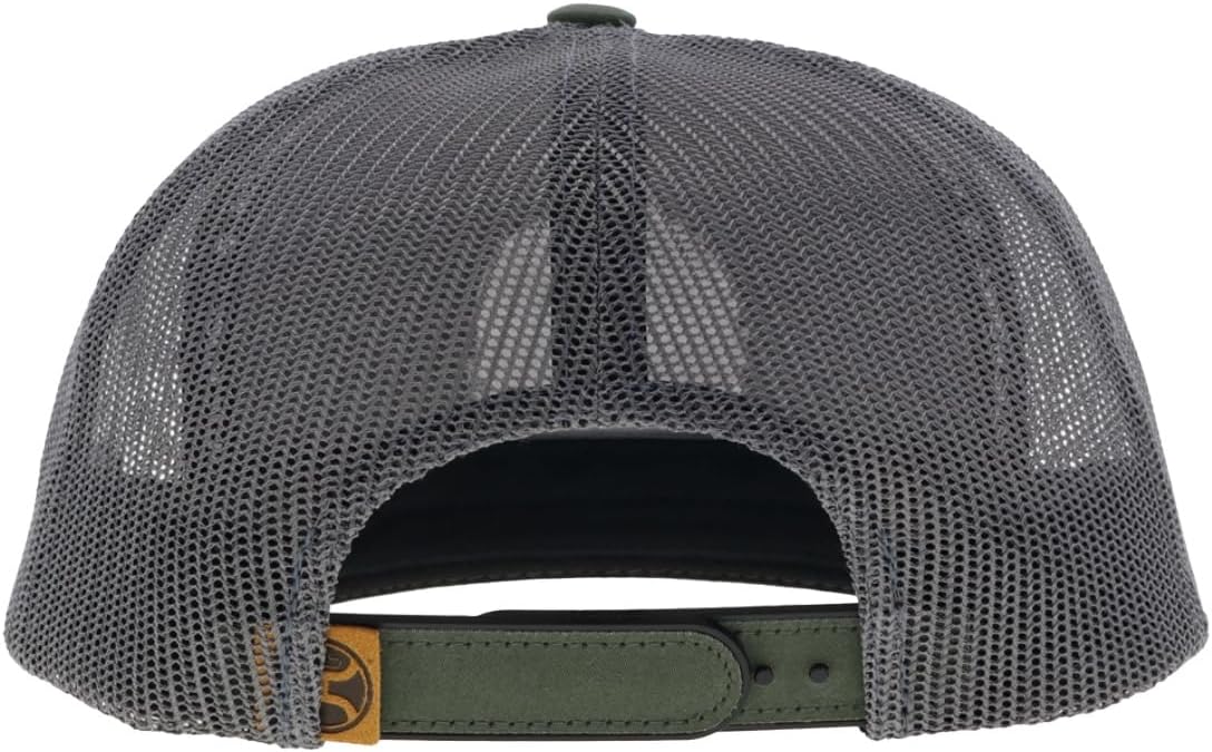 HOOEY Spur Adjustable Snapback Hat – High Profile 5-Panel Breathable Mesh Baseball Cap, Trucker Hat for Men and Women