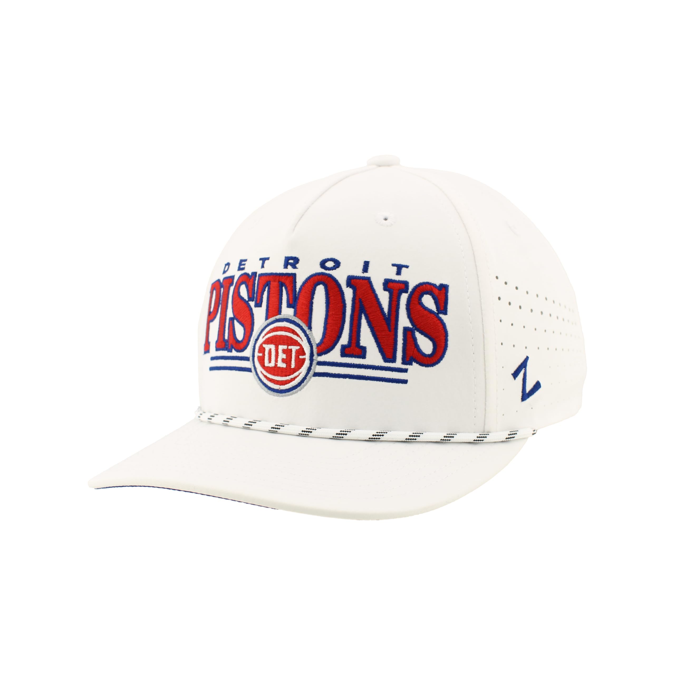 ZHATS NBA Unisex-Adult NBA Officially Licensed Rope Hat Snapback Performance Regalia White