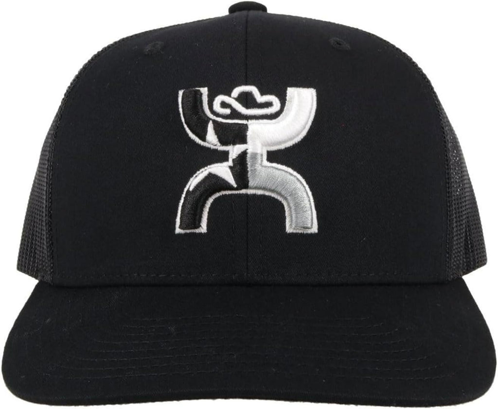 HOOEY Texican Texas Trucker Hat for Men – Adjustable Snapback Mesh Baseball Cap - Western Work & Casual Wear Breathable Mesh