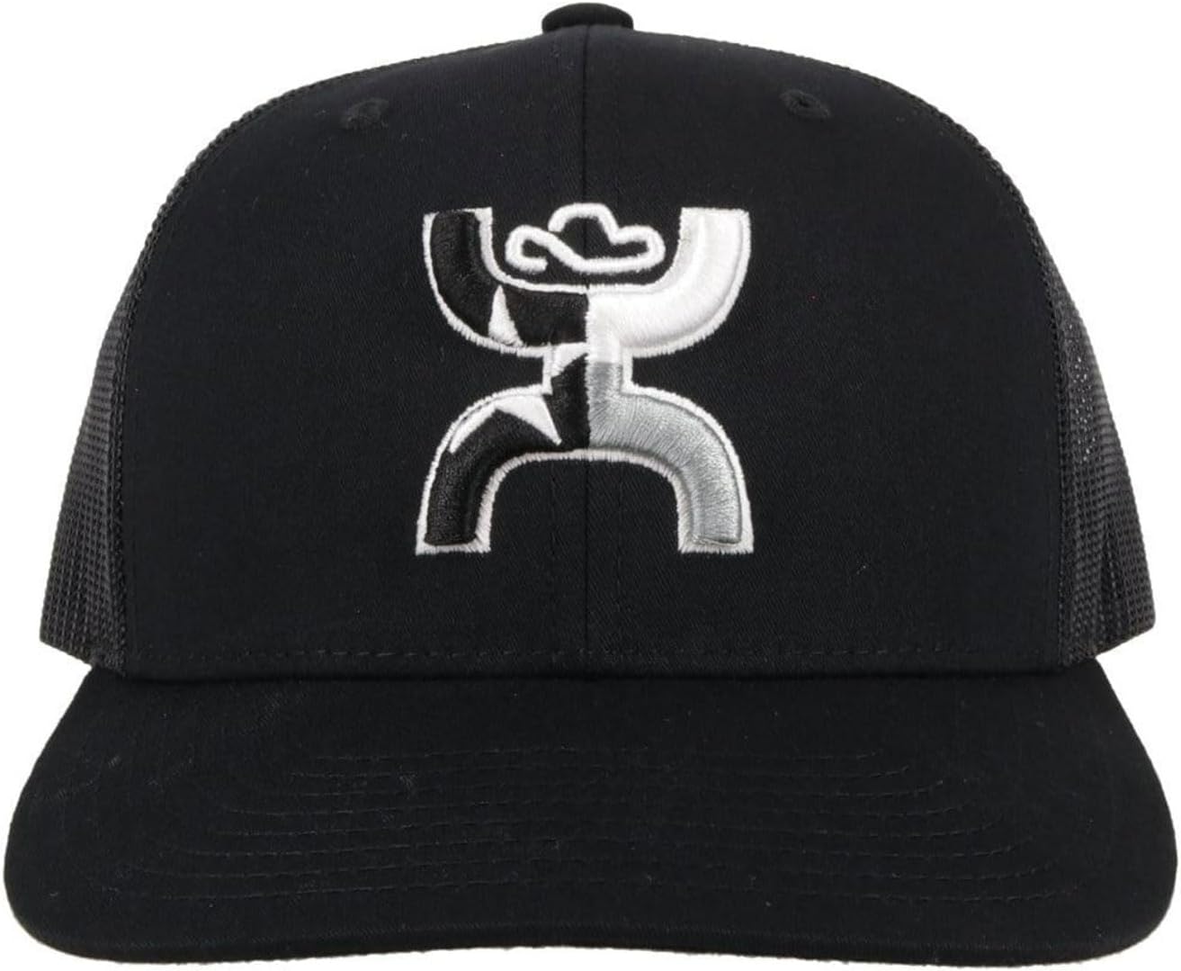 HOOEY Texican Texas Trucker Hat for Men – Adjustable Snapback Mesh Baseball Cap - Western Work & Casual Wear Breathable Mesh