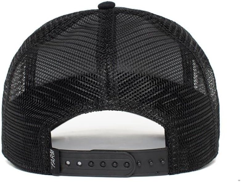 Goorin Bros. The Farm Unisex Original Adjustable Snapback Trucker Hat, Black (Butch), One Size