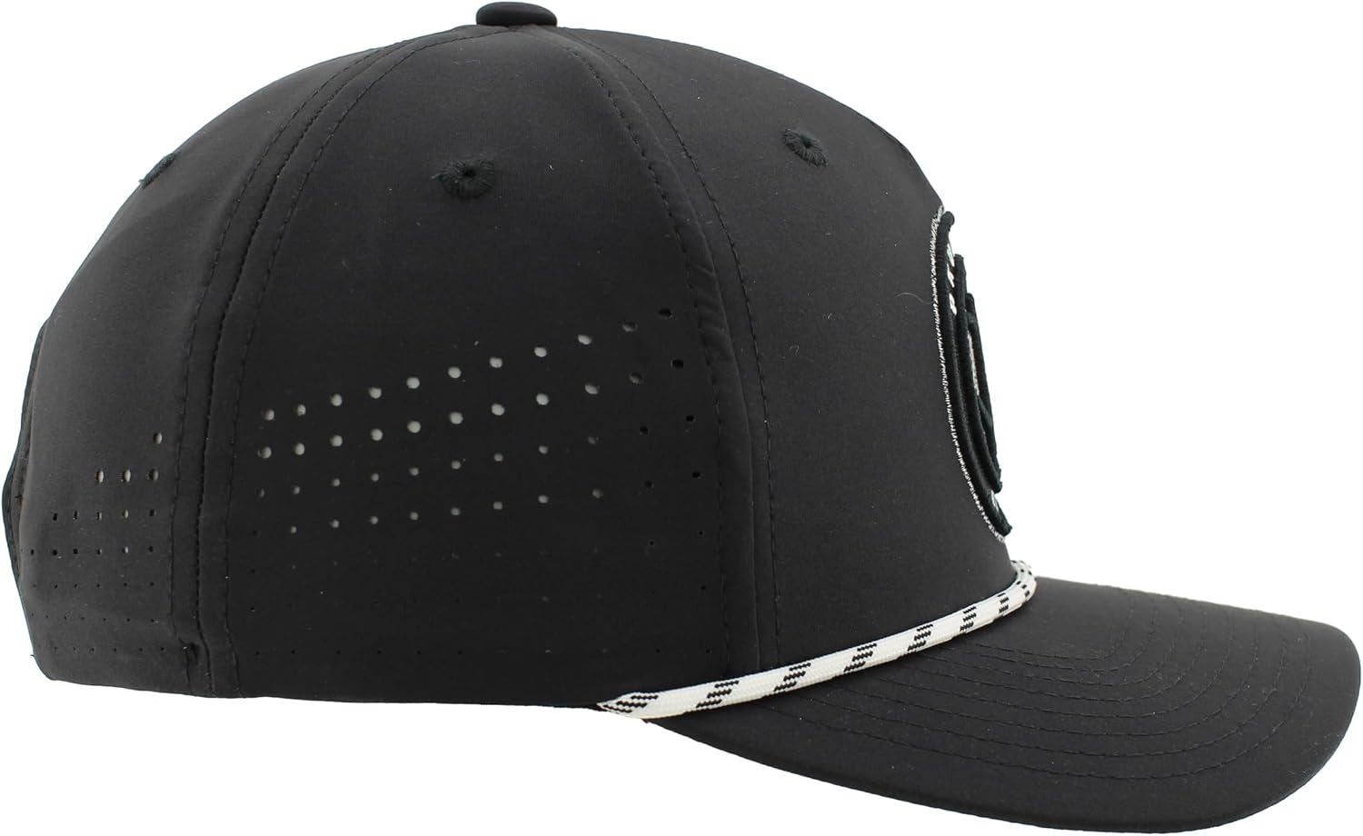 ZHATS NBA Unisex-Adult NBA Officially Licensed Rope Hat Snapback Performance Black
