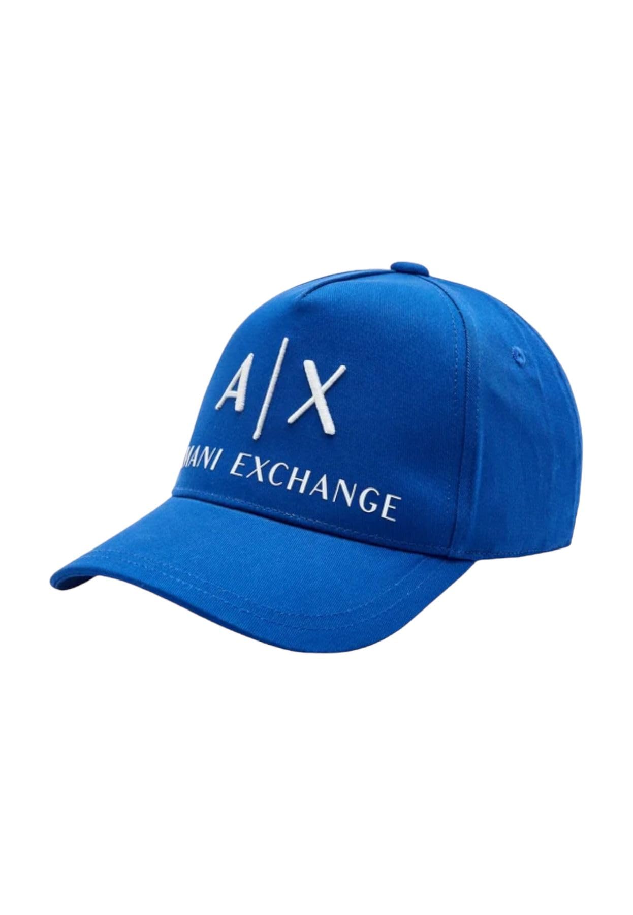 Armani Exchange Mens Corporate Logo Baseball Hat