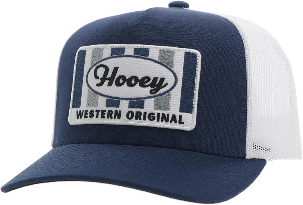 HOOEY Sudan Western Original Patch Trucker Hat – Adjustable Snapback Mesh Baseball Cap - Trucker Hat for Work & Casual Wear