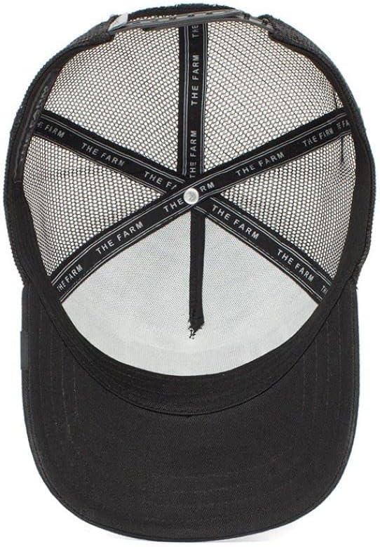 Goorin Bros. The Farm Unisex Original Adjustable Snapback Trucker Hat, Black (Butch), One Size