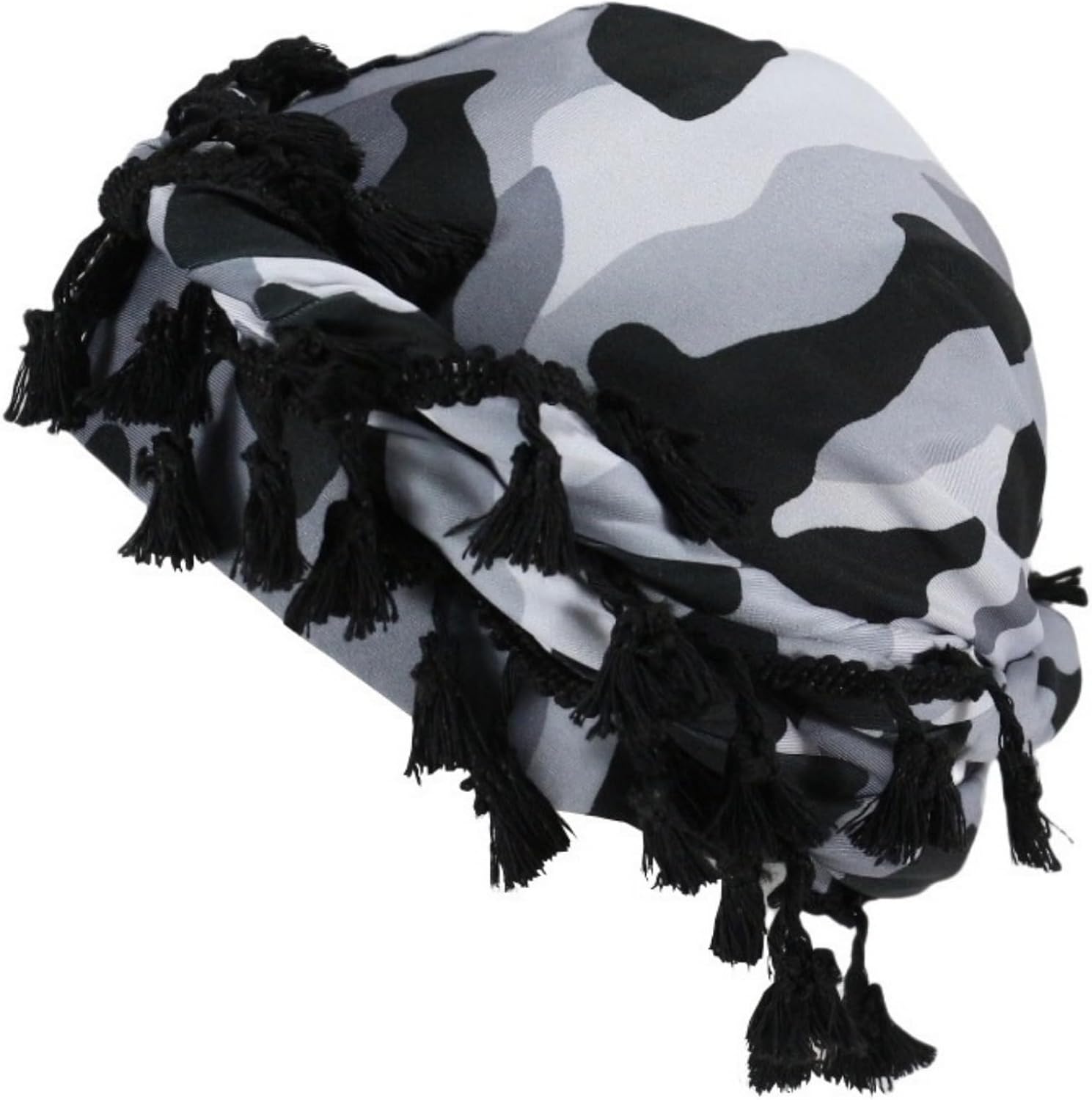 Gturytr Turban for Men Vintage Twist Head Wraps Durag Satin Lined Halo Turban for Women Modal and Satin Scarf Tie