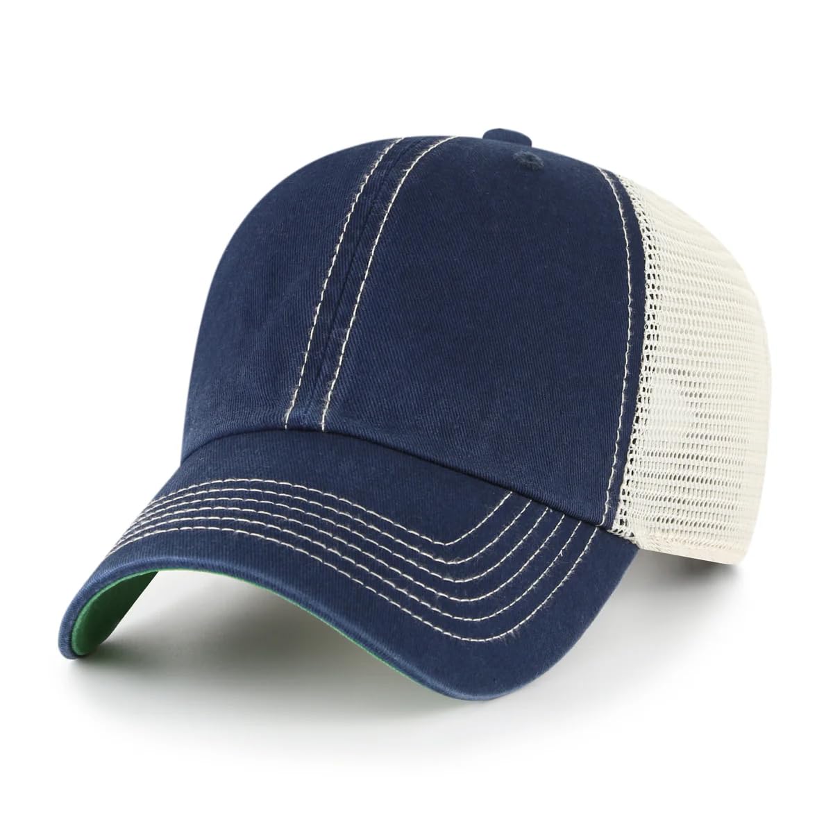 47 Brand Blank Trawler Trucker Mesh Clean Up Snap Back Adjustable Dad Hat Cap - One Size