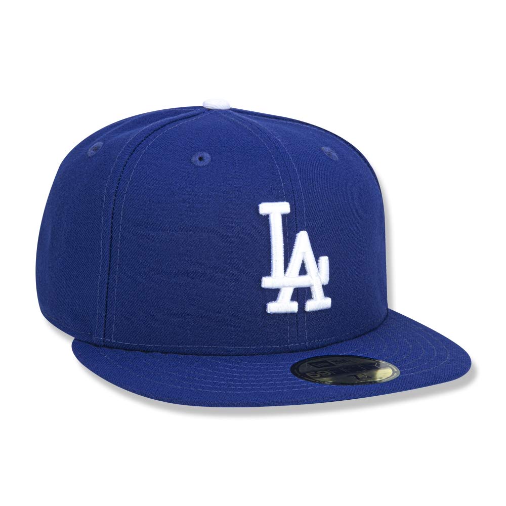 New Era 59FIFTY Los Angeles Dodgers MLB 2017 Authentic Collection On Field Game Fitted Cap Size 7 5/8