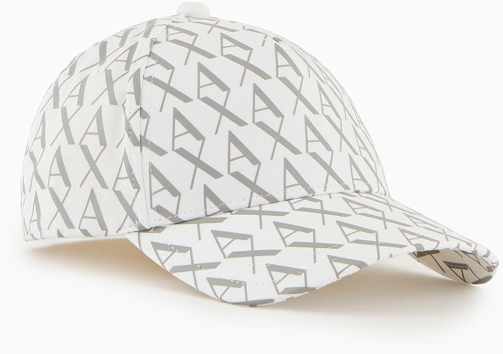 Armani Exchange Men's All Over Logo Baseball Hat
