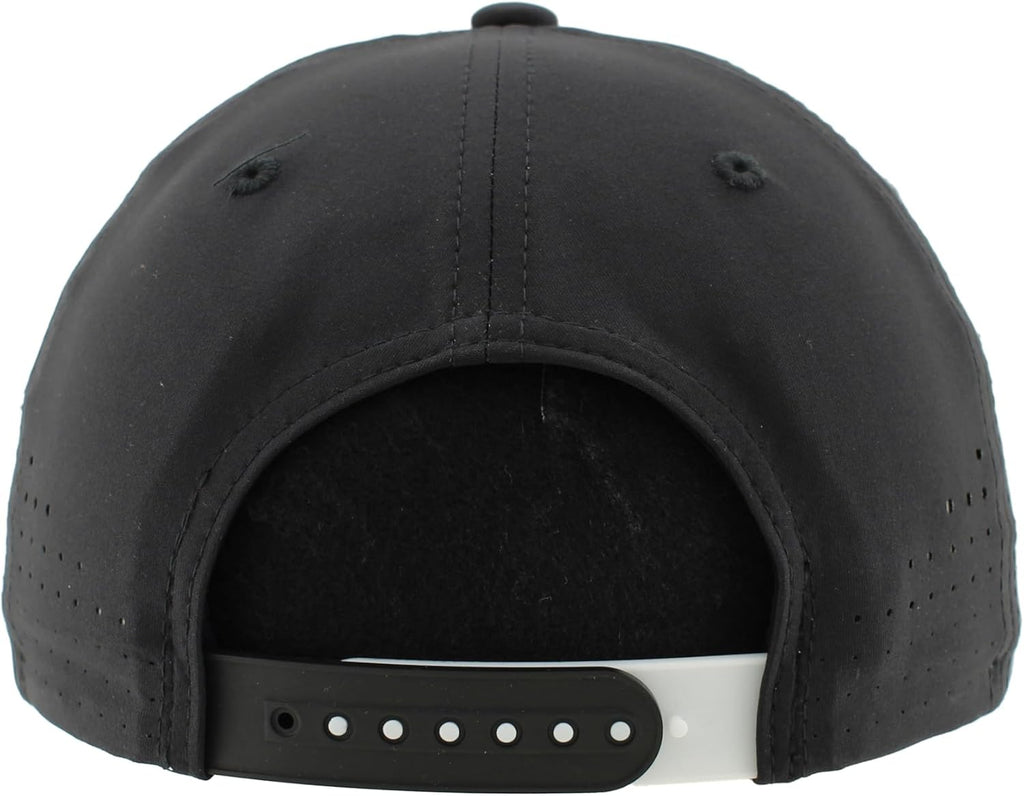 ZHATS NBA Unisex-Adult NBA Officially Licensed Rope Hat Snapback Performance Black