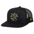 HOOEY Men's Wichita State University Officially Licensed Collegiate Adjustable Snapback Hat Black