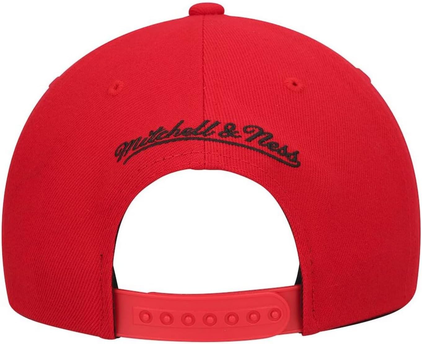 Mitchell & Ness Atlanta Hawks Team 2 Tone Snapback Adjustable Hat Cap - Red