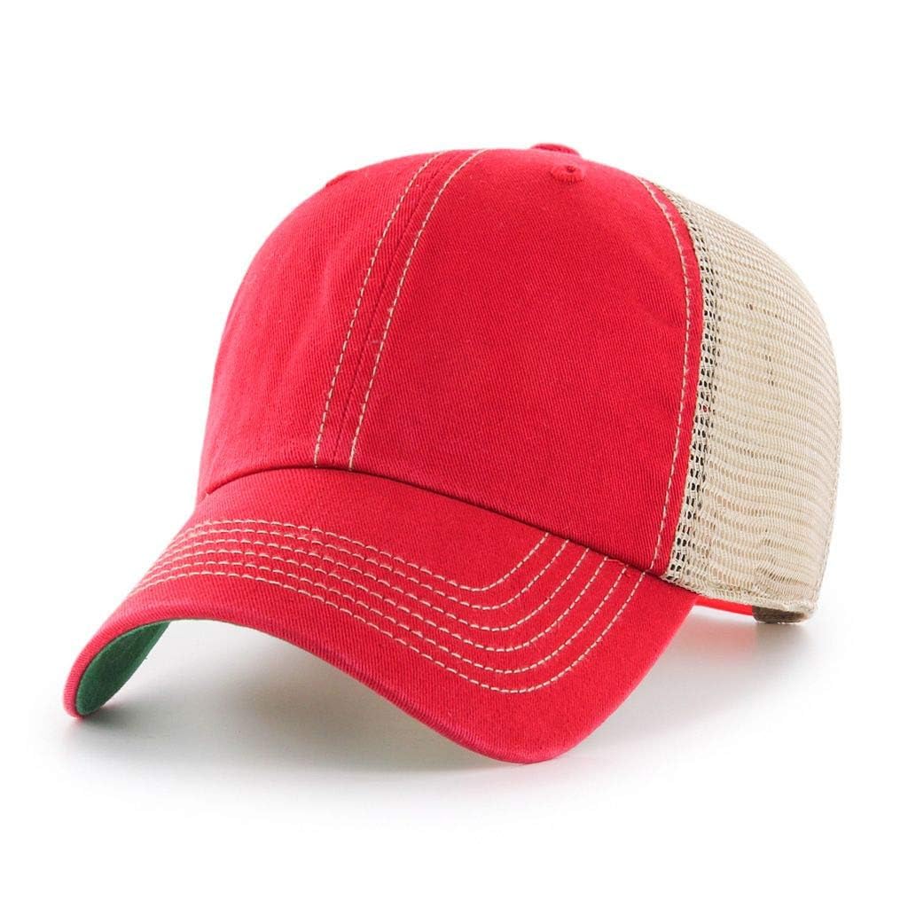 47 Brand Blank Trawler Trucker Mesh Clean Up Snap Back Adjustable Dad Hat Cap - One Size
