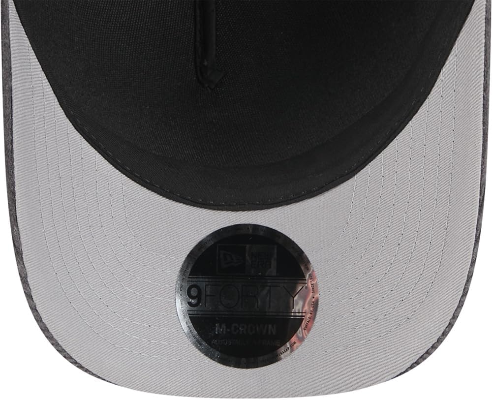 New Era SD San Diego Padres 9FORTY M-Crown Corduroy Snapback Cap, Adjustable Hat Grey