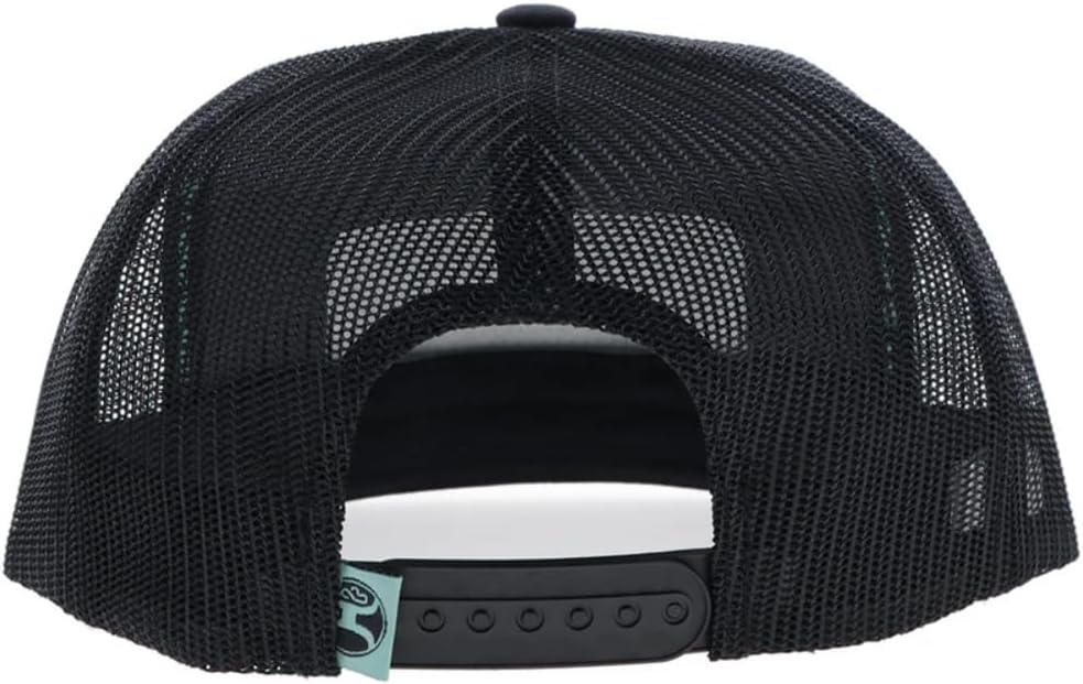 HOOEY Loop Trucker Hat - Retro Adjustable Fit Snapback Hat - Embroidered Patch Baseball Cap for Men and Women