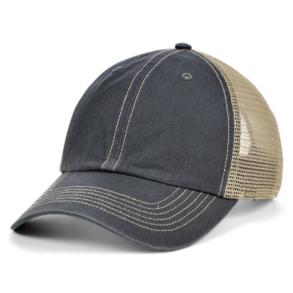 47 Brand Blank Trawler Trucker Mesh Clean Up Snap Back Adjustable Dad Hat Cap - One Size