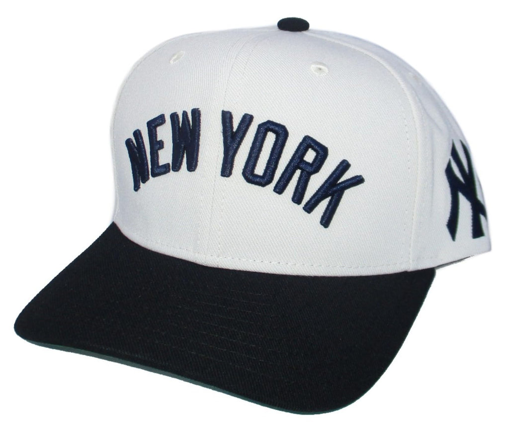 Mitchell & Ness MLB Off Word Pro Snapback Adjustable Hat Cap - Off White