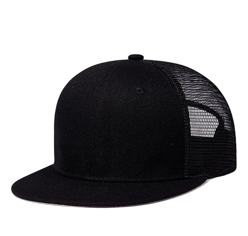 Quanhaigou Snapback Hat for Men Women,Hip Hop Style Colorful Flat Bill Hats Teens Adjustable Baseball Cap