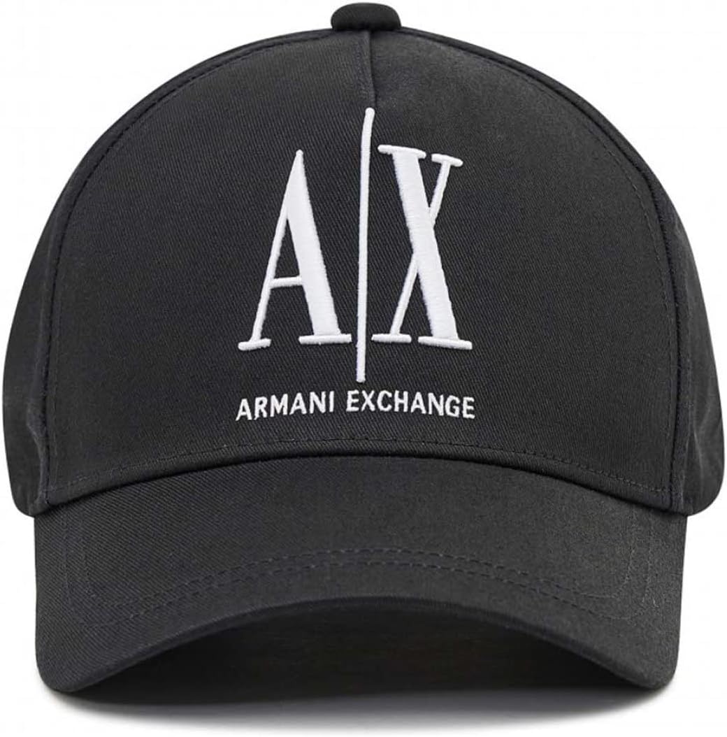 Armani Exchange Men's Baseball Hat with Embroidered Logo
