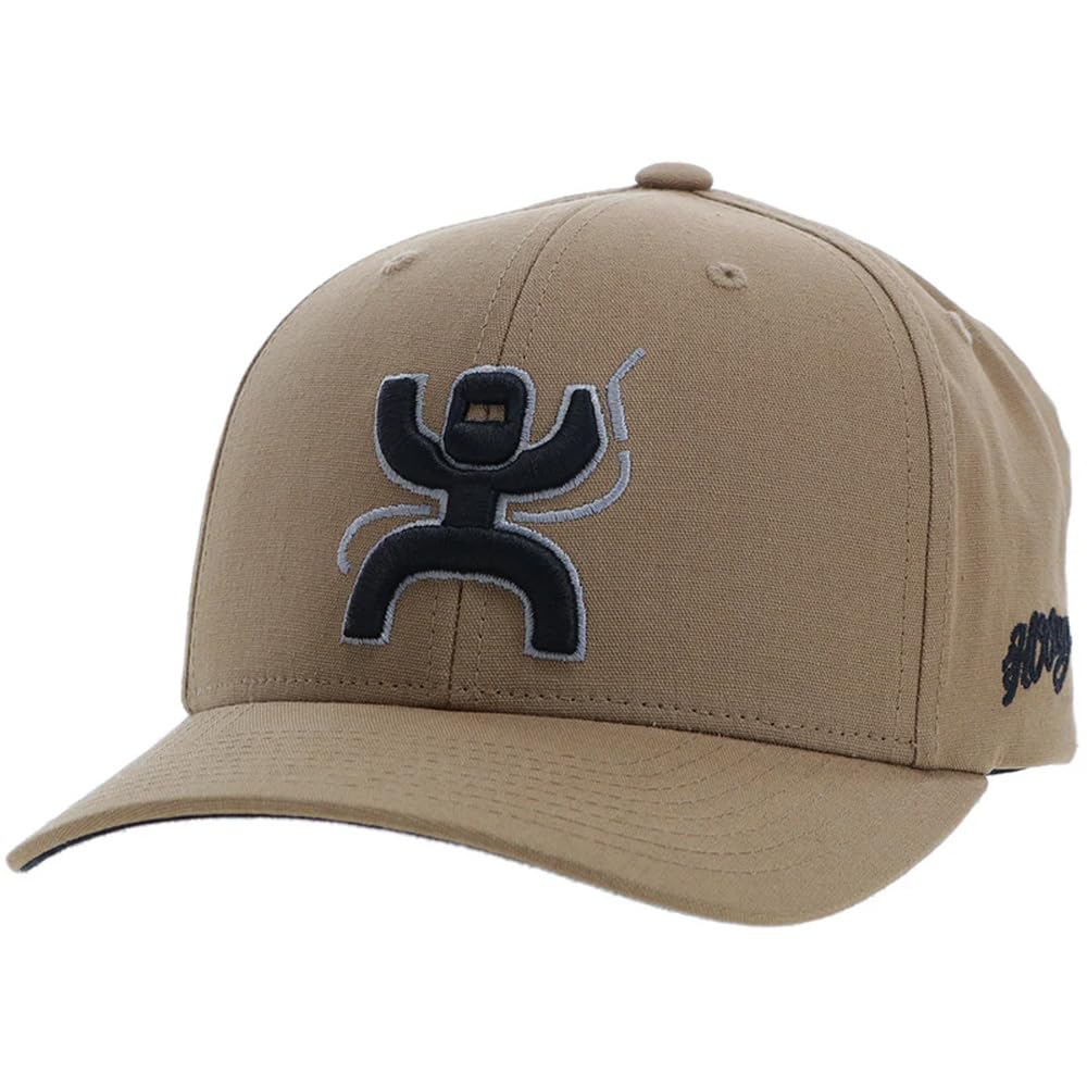 HOOEY Arc Trucker Hat for Men – Adjustable Snapback Baseball Cap - Western Work Hat for Welders Structured 6 Panel
