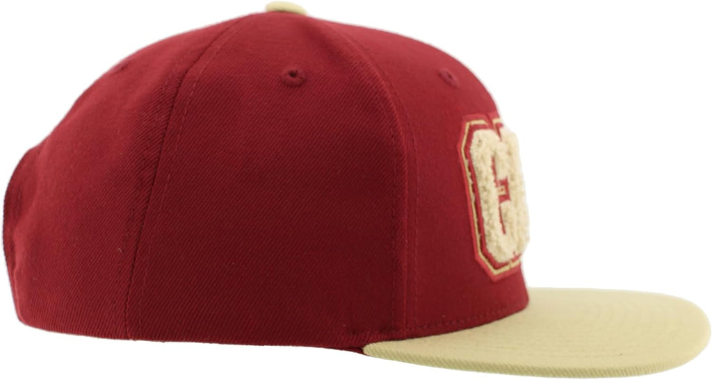 ZHATS NBA Unisex-Adult NBA Officially Licensed Adjustable Snapback Hat Flat Bill Z11 Retro Chenille