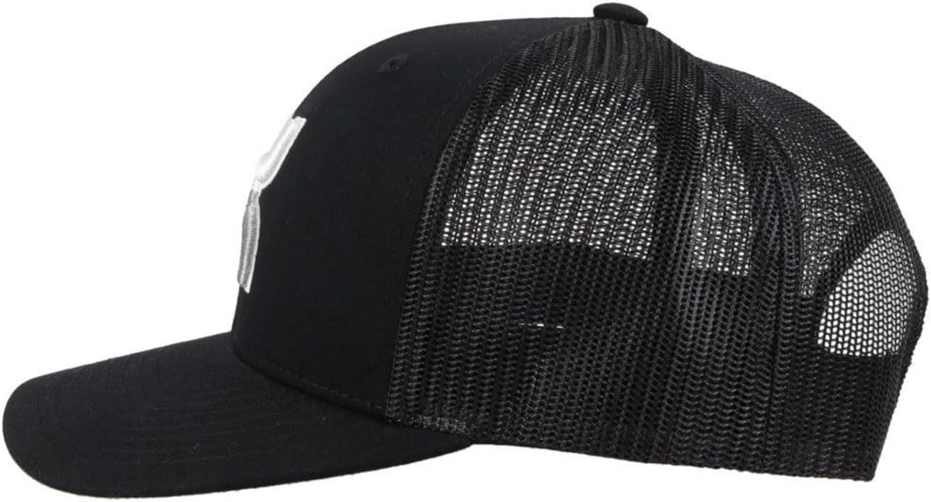 HOOEY Texican Texas Trucker Hat for Men – Adjustable Snapback Mesh Baseball Cap - Western Work & Casual Wear Breathable Mesh