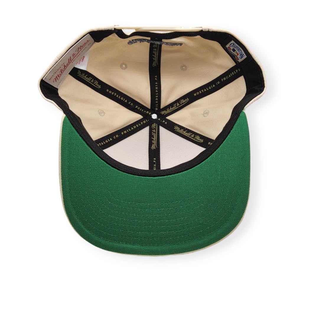 Mitchell & Ness LA Los Angeles Dodgers Waverunner Snapback Cap, Adjustable Hat White Blue