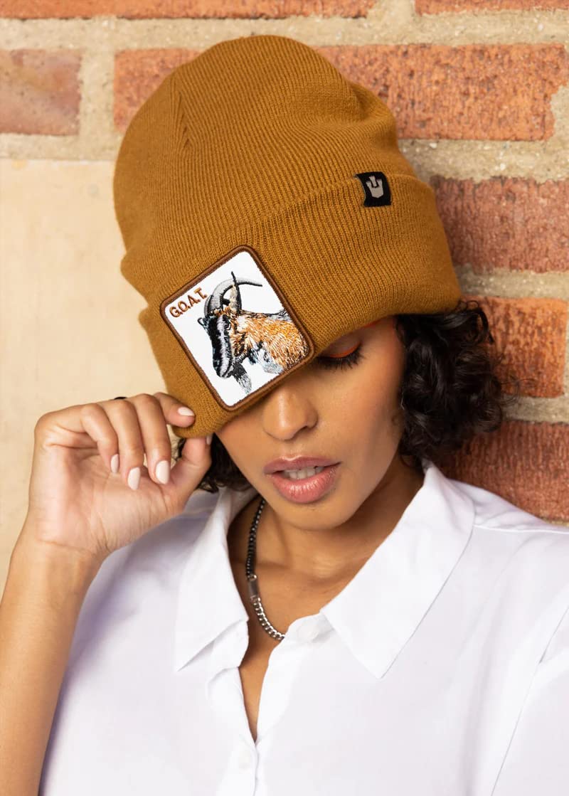 Goorin Bros. The Farm Unisex Acrylic Beanie, The Greatest (Camel), One Size