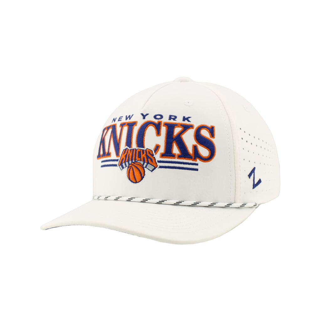 ZHATS NBA Unisex-Adult NBA Officially Licensed Rope Hat Snapback Performance Regalia White