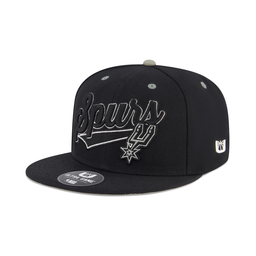 Ultra Game Men’s NBA Official Snap Back 3D Embroidered Team Logo Baseball Cap Hat