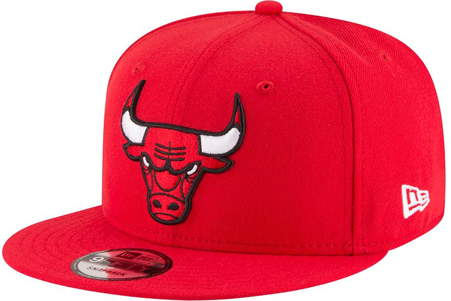 New Era NBA Black 9FIFTY Adjustable Snapback Hat Cap One Size Fits All