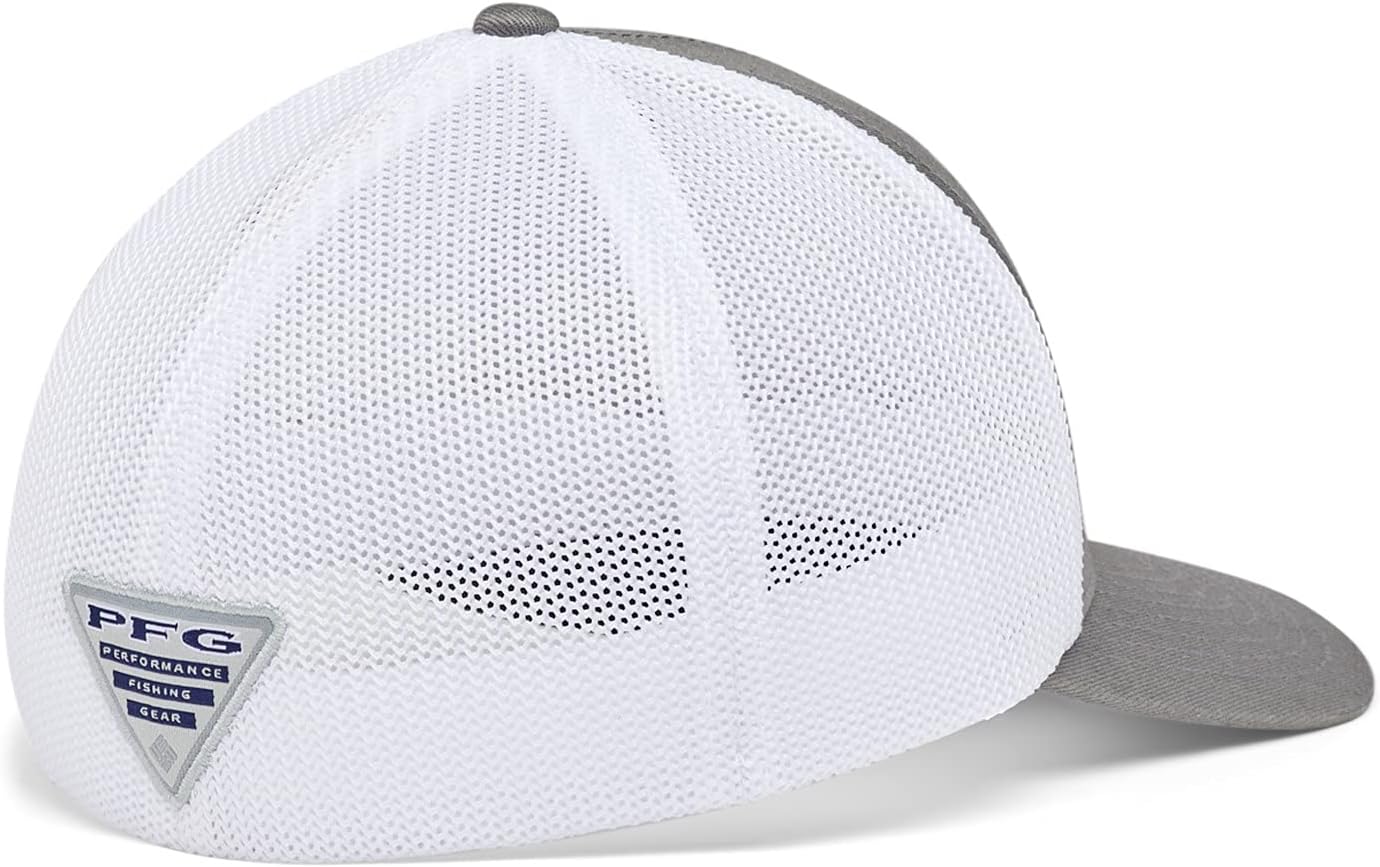 Columbia Unisex Adult PFG Logo Mesh Ball Cap