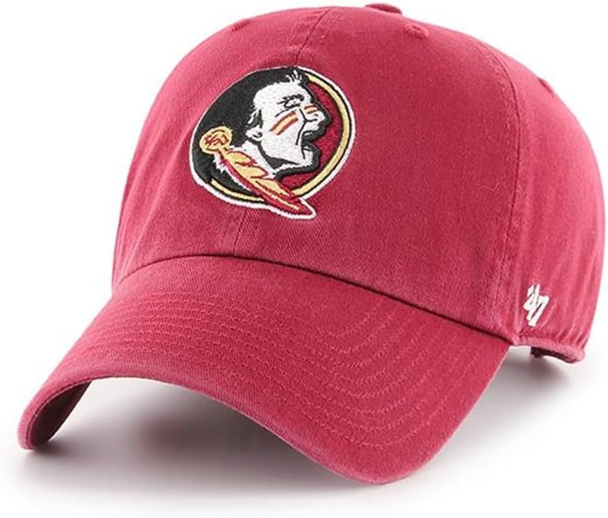 47 NCAA Unisex-Adult Clean Up Adjustable Hat Cap One Size