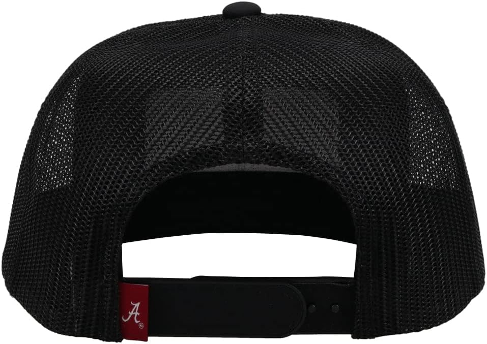 HOOEY Men's University of Alabama Officially Licensed Collegiate Adjustable Snapback Hat (US, Numeric, 0, 8, 7195T-Black)