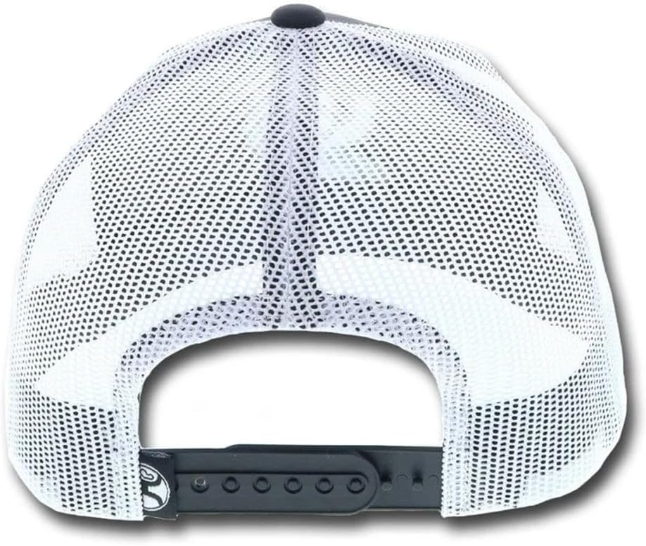 HOOEY Arc Trucker Hat for Men – Adjustable Snapback Baseball Cap - Western Work Hat for Welders Structured 6 Panel