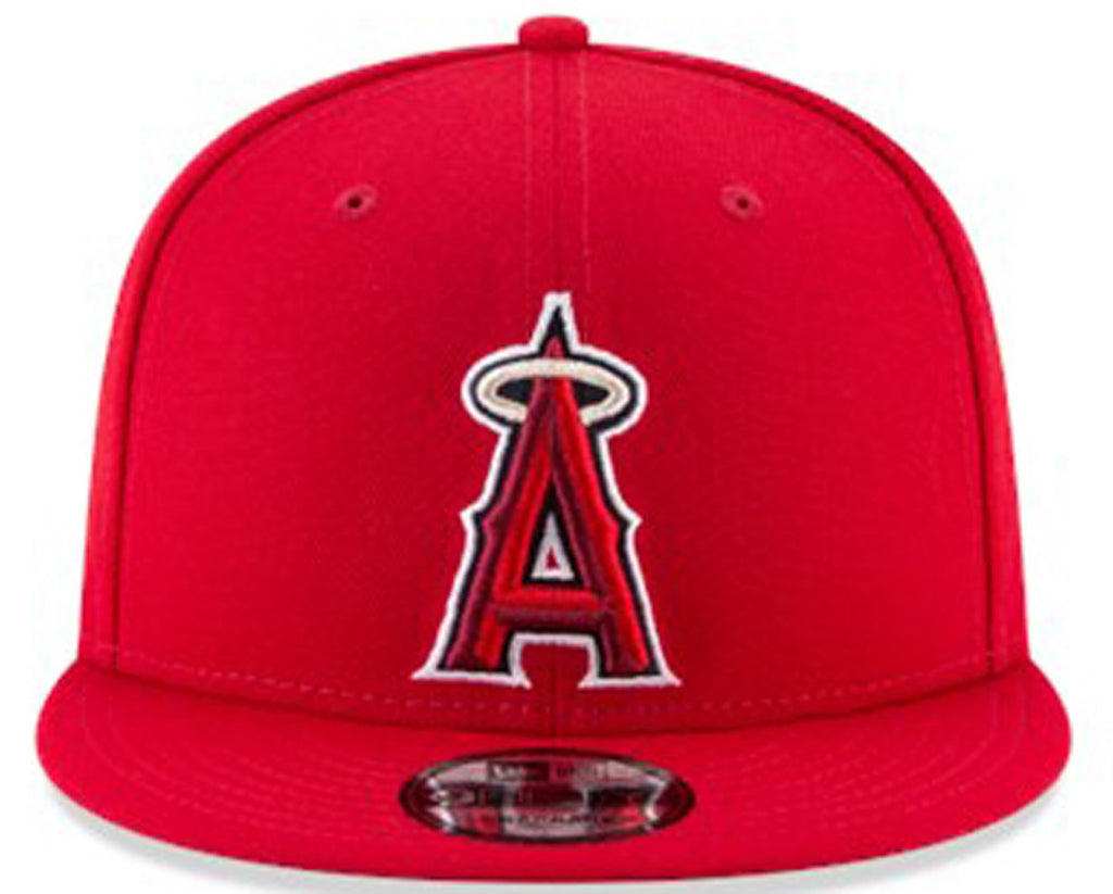 New Era Authentic Angels Red 9Fifty Snapback OSFM Hat Cap- Adjustable