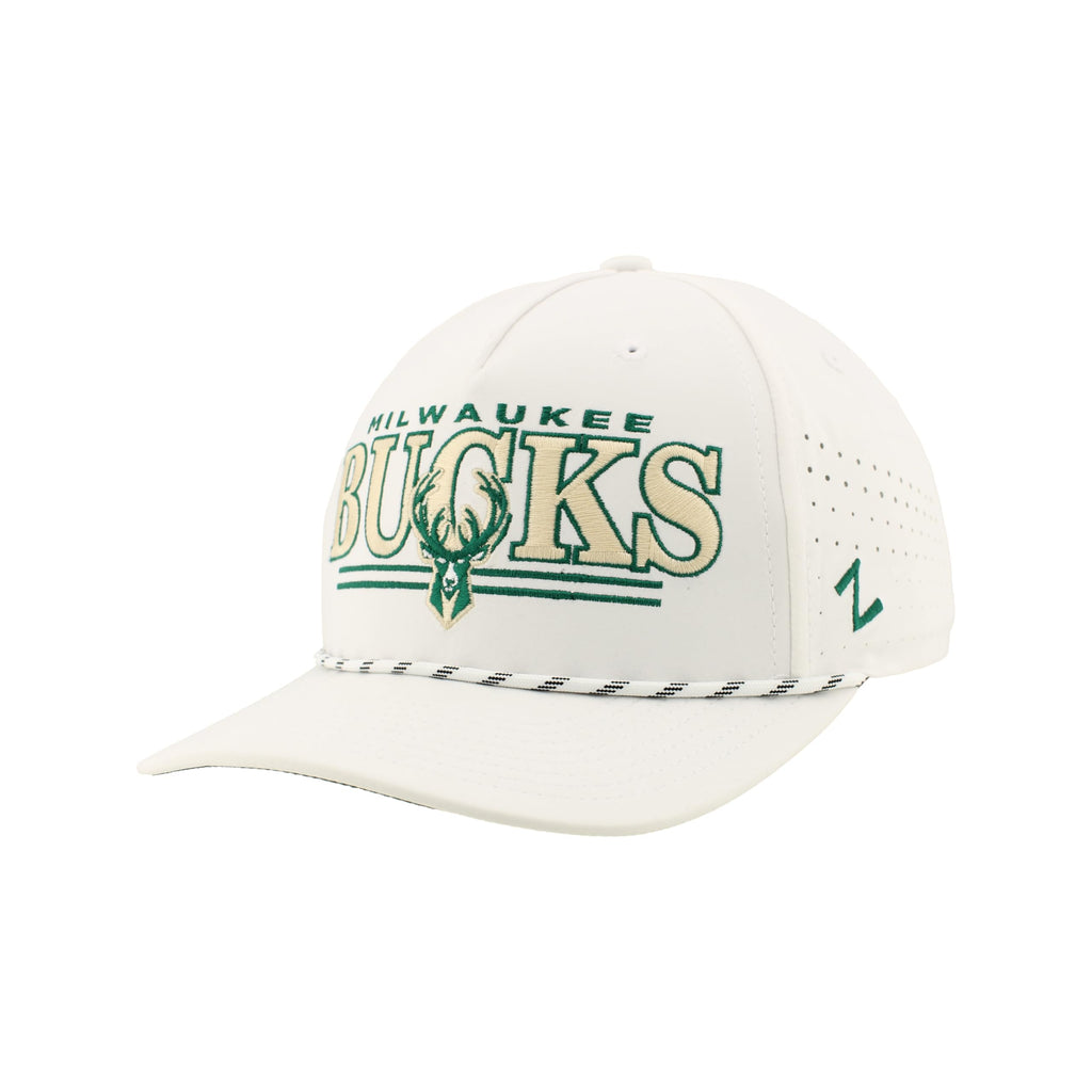 ZHATS NBA Unisex-Adult NBA Officially Licensed Rope Hat Snapback Performance Regalia White