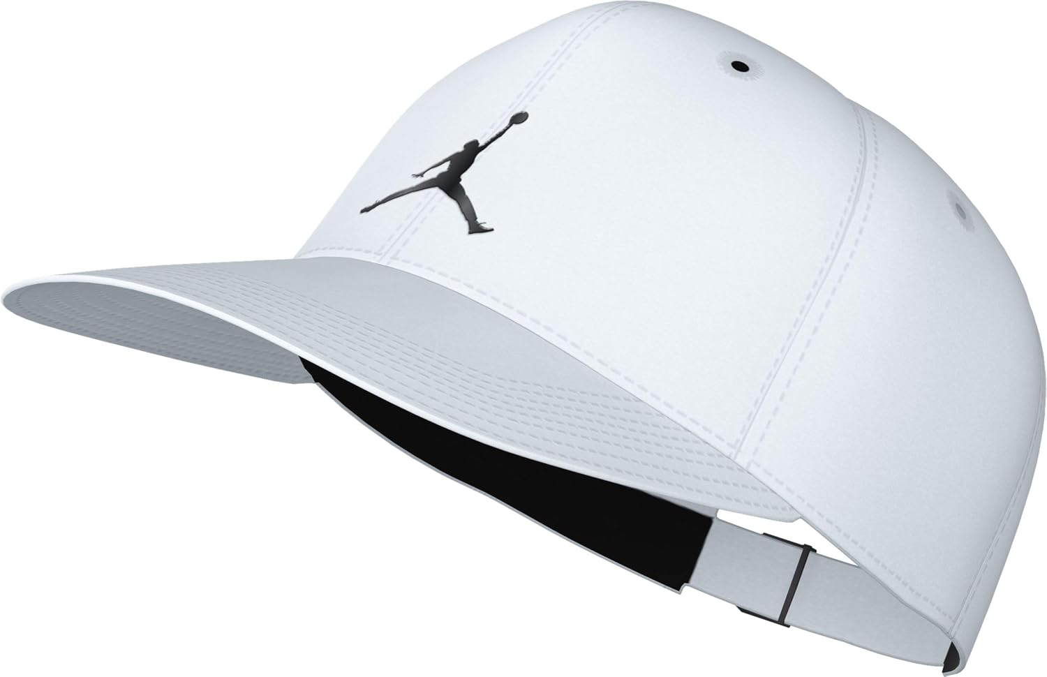Nike Unisex's Baseball Cap (HM5750-100_White/Gunmetal, White/Gunmetal, Free Size