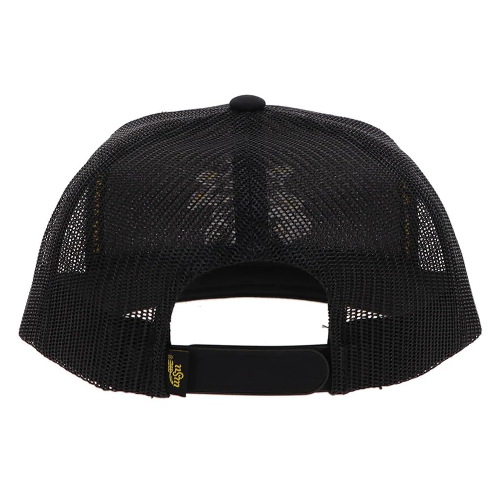 HOOEY Men's Wichita State University Officially Licensed Collegiate Adjustable Snapback Hat Black