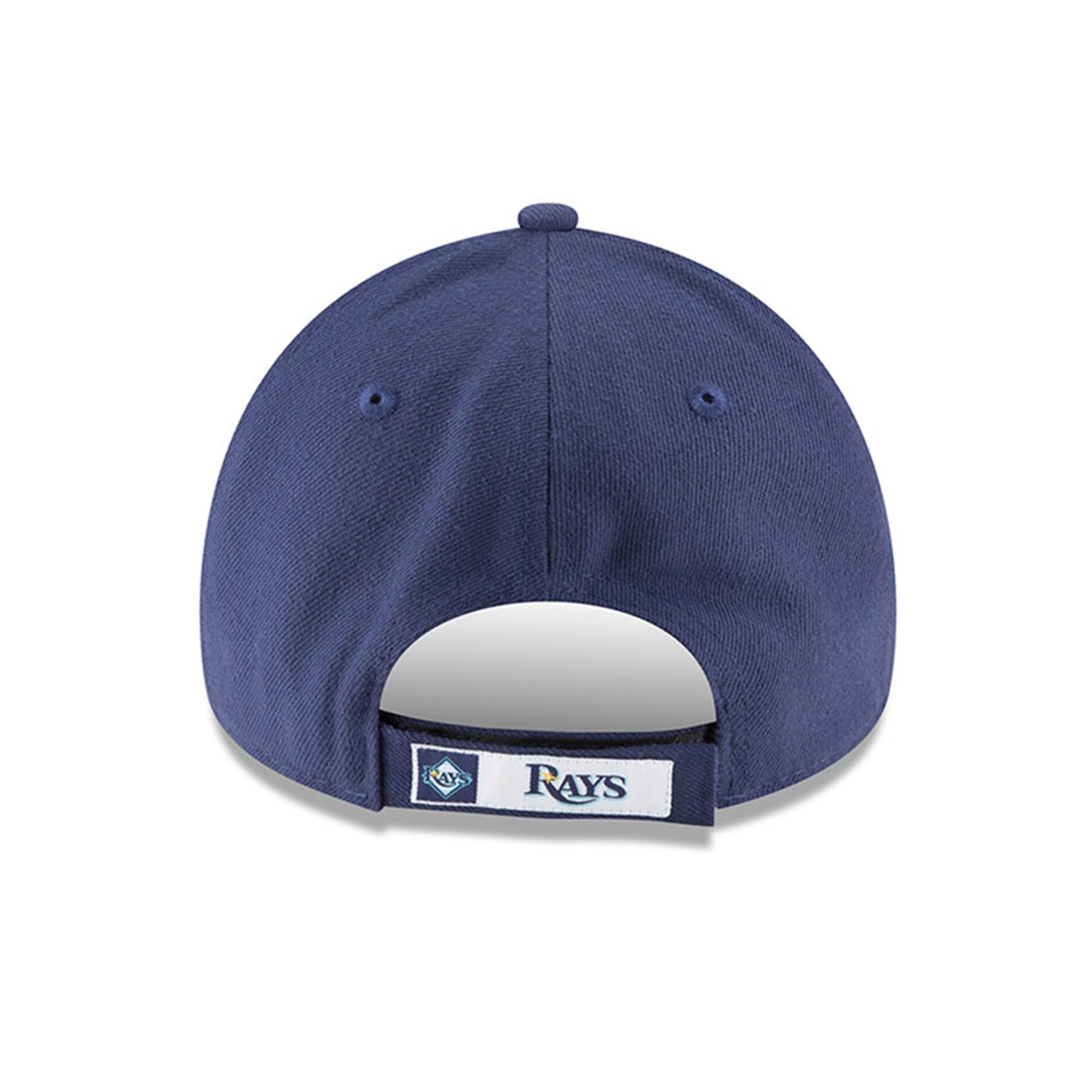 New Era MLB The League 9FORTY Team Color Primary Logo Adjustable Hat Cap One Size Fits All - Tampa Bay Rays Navy