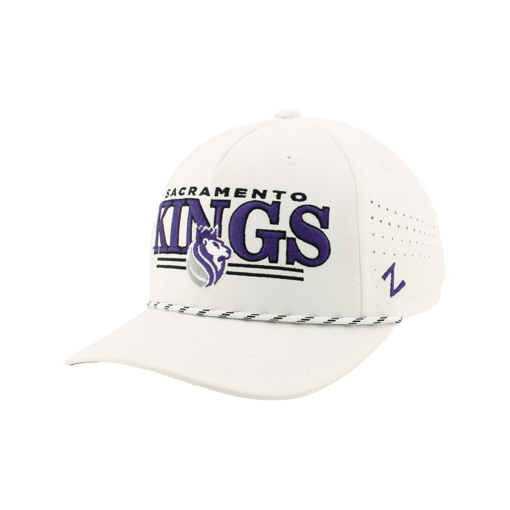 ZHATS NBA Unisex-Adult NBA Officially Licensed Rope Hat Snapback Performance Regalia White