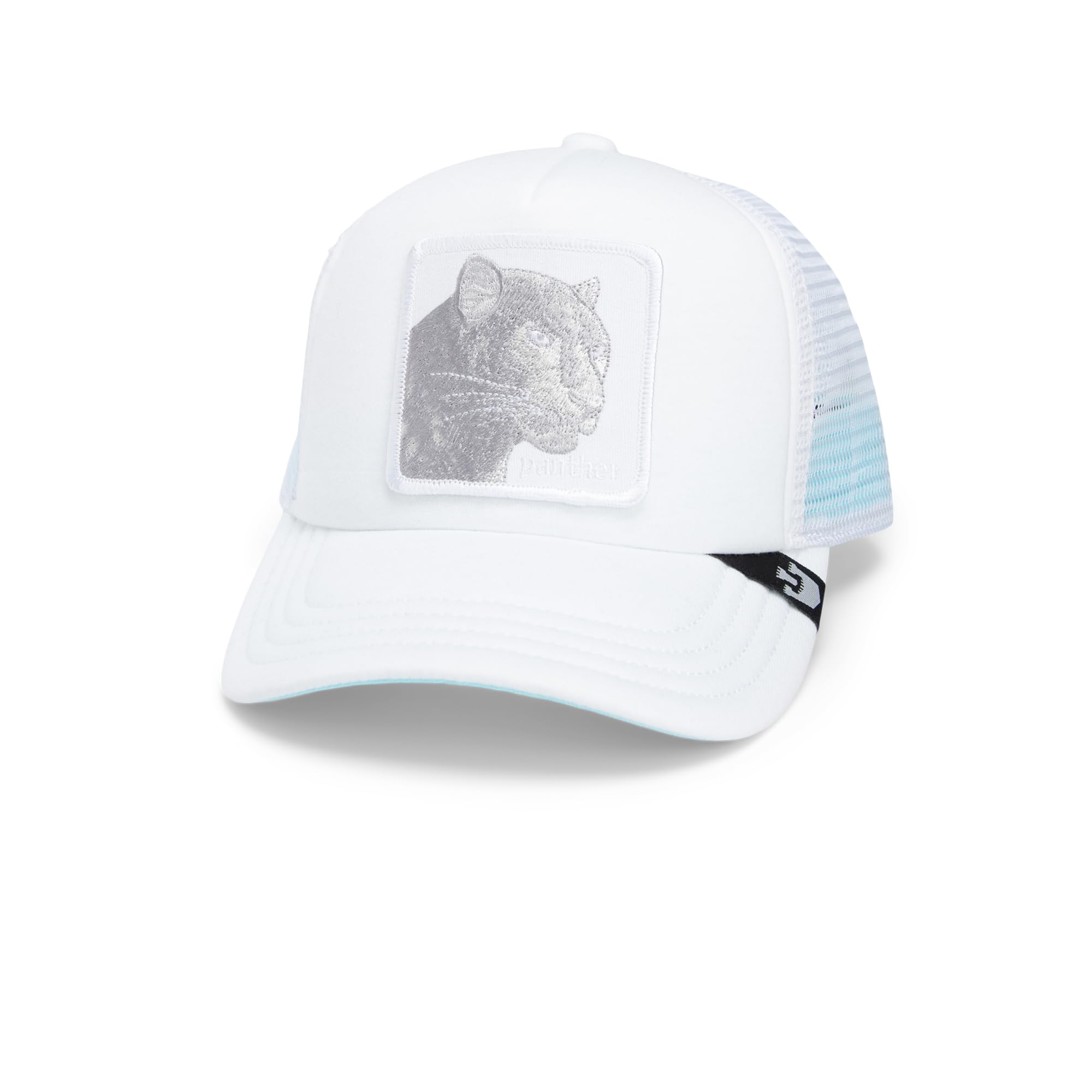 Goorin Bros. Chroma Wave Kids Collection Unisex Trucker Hat, White (Lil Pantherino), One Size