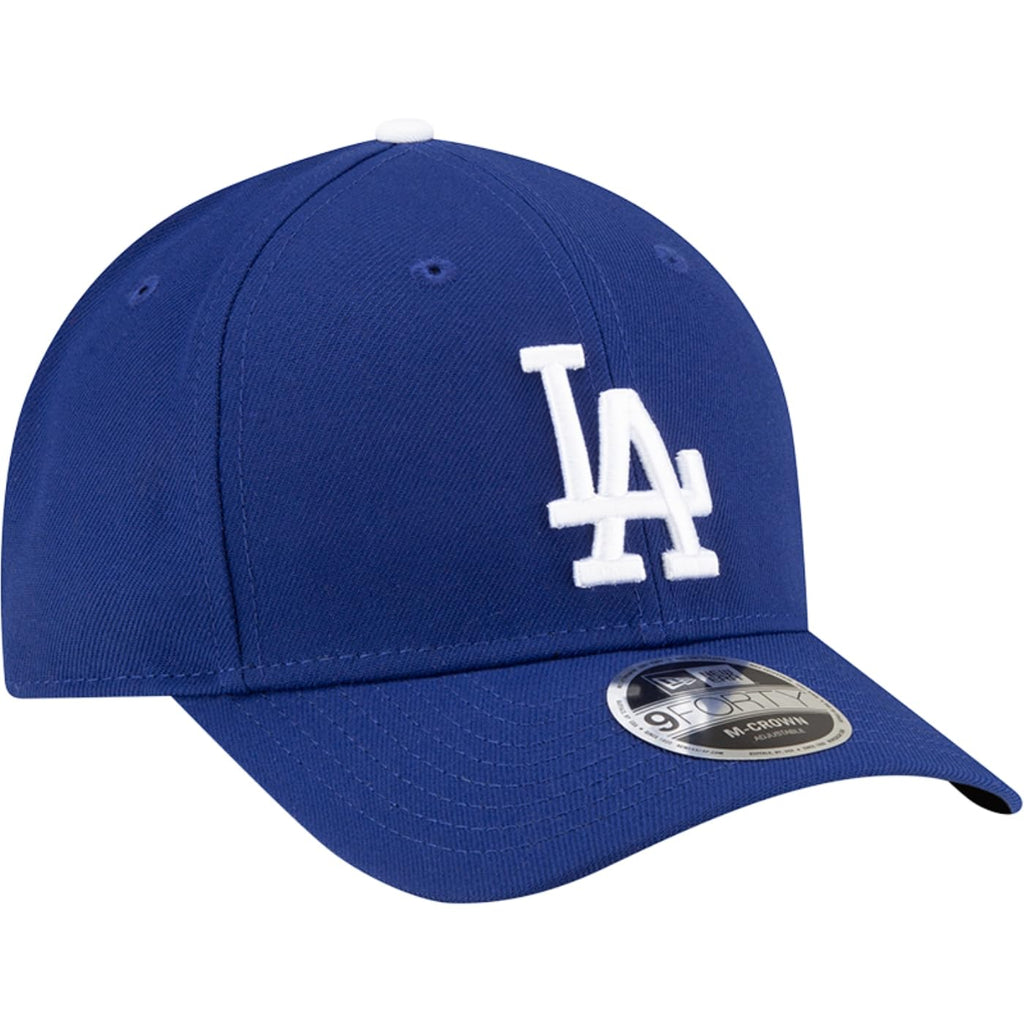 Adult Los Angeles Dodgers New Era Blue Player Replica 9FORTY M-Crown Style Adjustable Snapback Hat - Men's